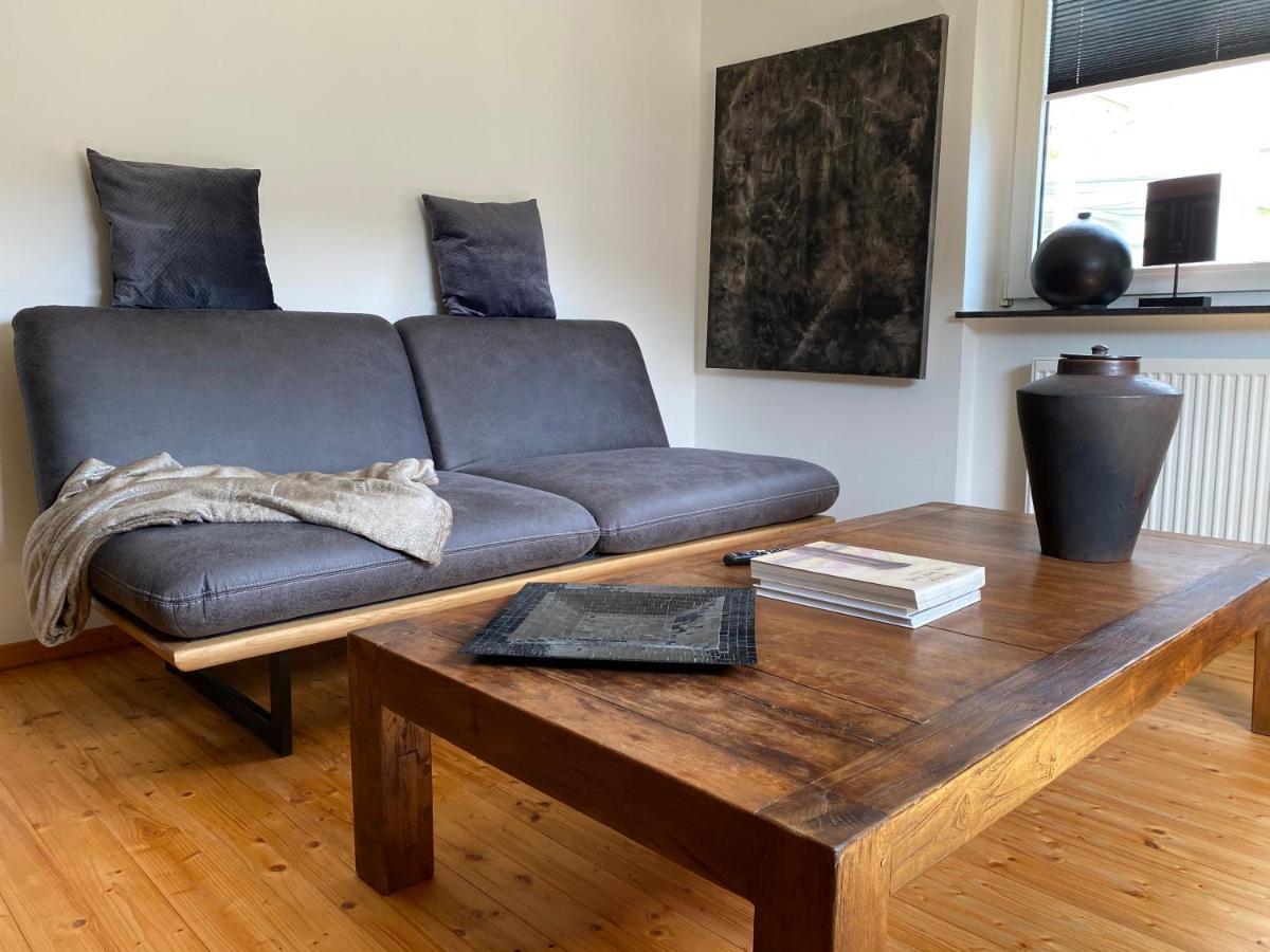 Ferienhaus Auszeit Apartment บัดแบร์ทริช ภายนอก รูปภาพ
