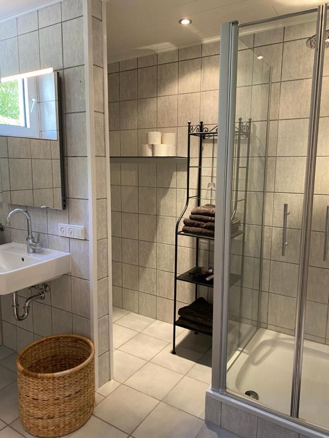 Ferienhaus Auszeit Apartment บัดแบร์ทริช ภายนอก รูปภาพ