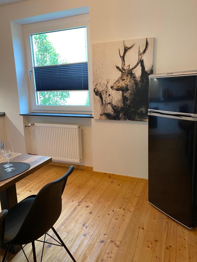 Ferienhaus Auszeit Apartment บัดแบร์ทริช ภายนอก รูปภาพ
