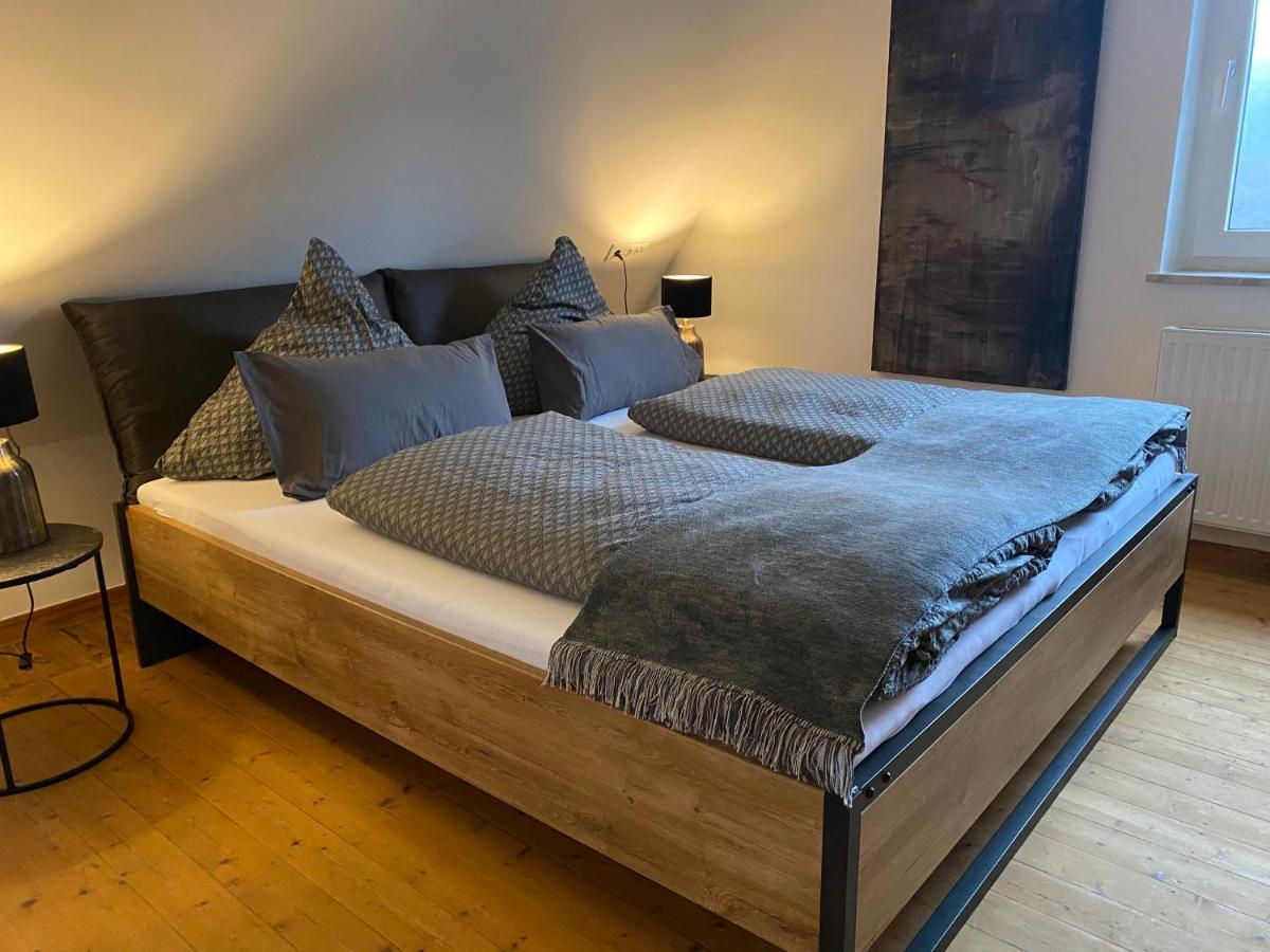Ferienhaus Auszeit Apartment บัดแบร์ทริช ภายนอก รูปภาพ
