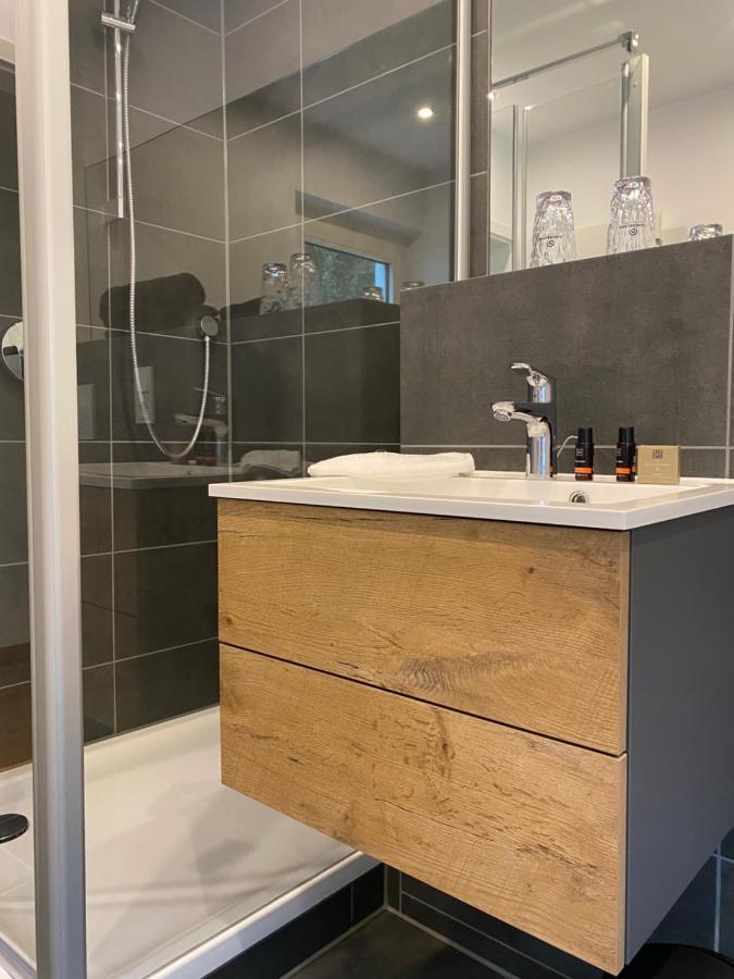 Ferienhaus Auszeit Apartment บัดแบร์ทริช ภายนอก รูปภาพ